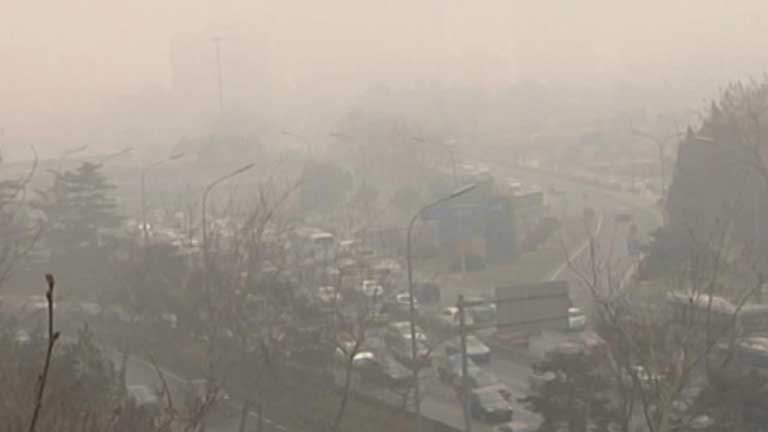 En China, la contaminación causa este año al menos 8.500 muertes prematuras