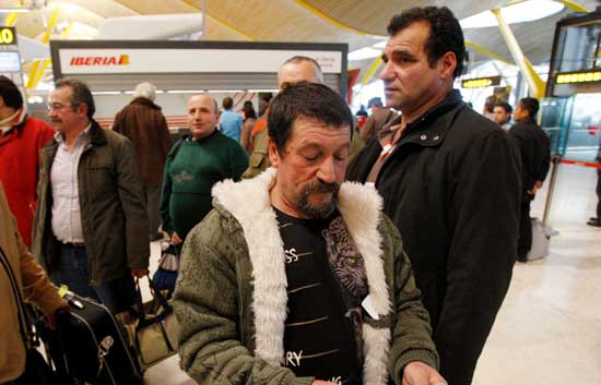 Contin&uacute;an los problemas en Barajas