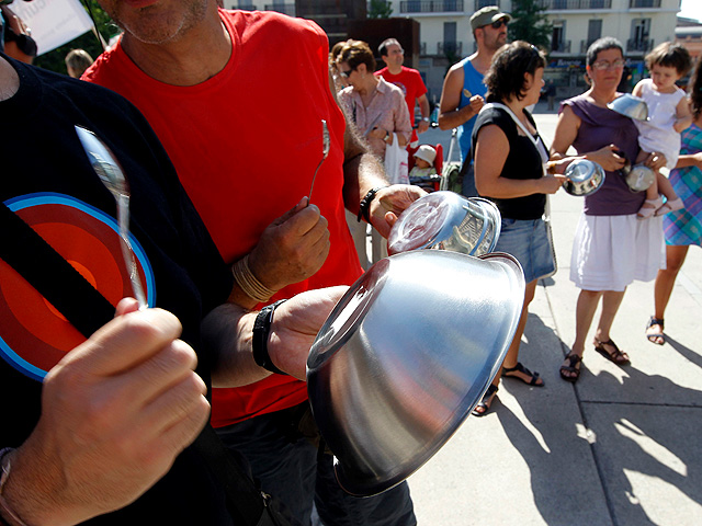 Concentraci&oacute;n en Madrid contra el hambre