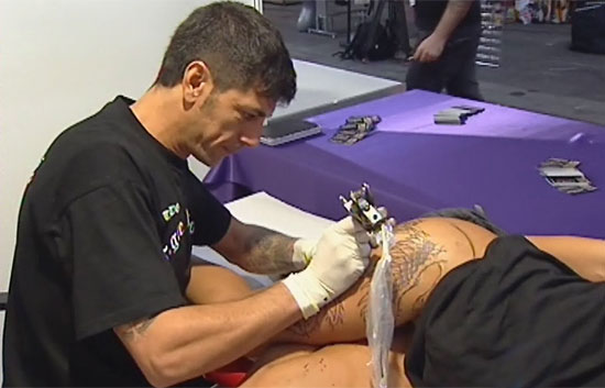 Se celebra en Zaragoza una convenci&oacute;n internacional del tatuaje