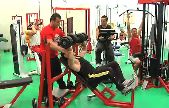 El coro de la c&aacute;rcel - Conversaci&oacute;n en el gimnasio