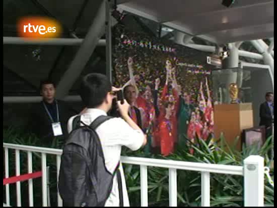 La Copa del Mundo viaja a la Expo de Shanghai