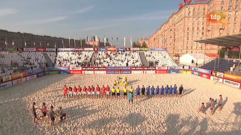 F&uacute;tbol playa - Torneo de clasificaci&oacute;n de la Copa del Mundo 2013 - Portugal-Grecia