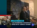 Ir al Video&nbsp;Cordialidad entre Florentino y Rosell