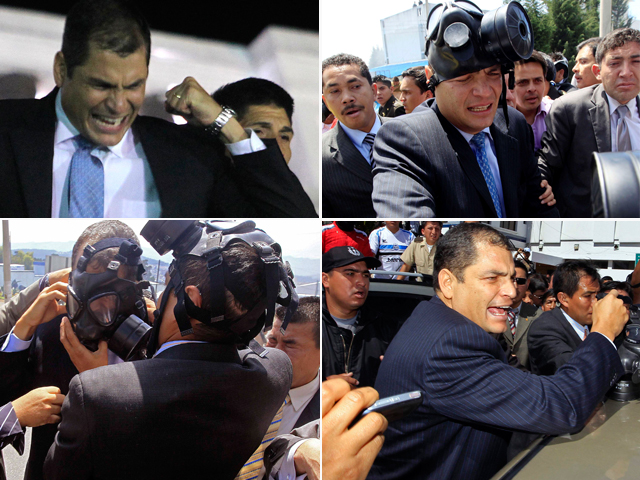 Correa, liberado tras un tiroteo