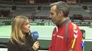 Ir al Video&nbsp;Corretja zanja pol&eacute;micas sobre la presencia de Feliciano L&oacute;pez en la final de la Copa Davis