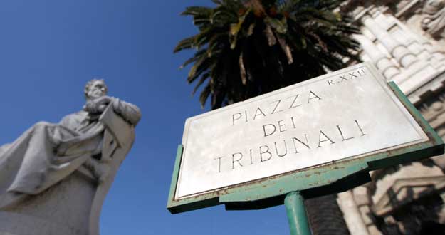 A view of the Italy's top appeals court in Rome