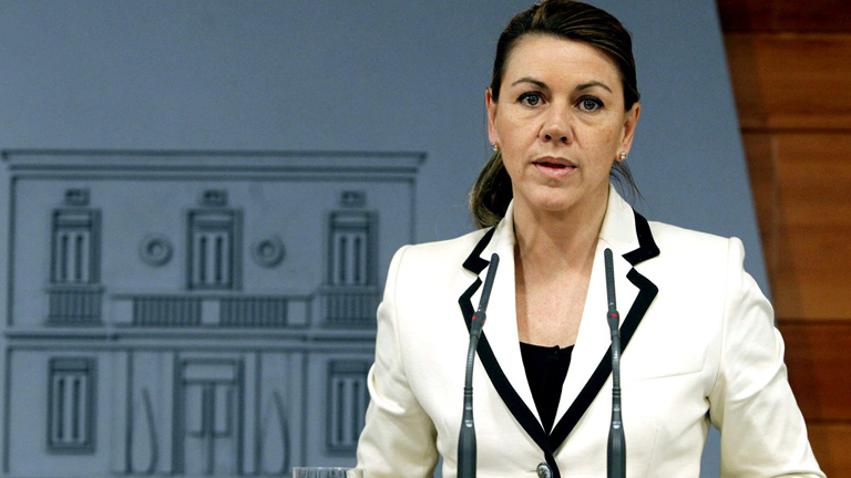 Cospedal dice que Espa&ntilde;a dar&aacute; "cumplida respuesta" a la expropiaci&oacute;n de YPF