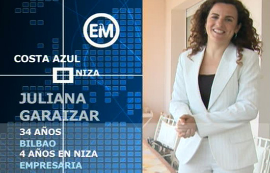 Espa&ntilde;oles en el mundo - Costa Azul - Juliana