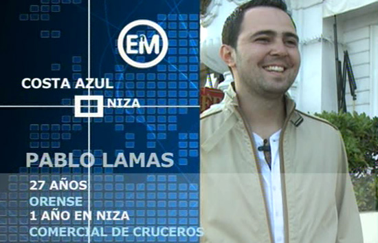 Espa&ntilde;oles en el mundo - Costa Azul - Pablo