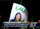 Ir al Video&nbsp;Costa Rica elige presidenta a Laura Chinchilla