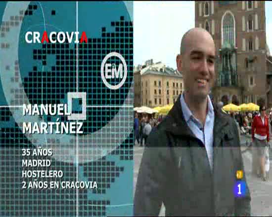 Espa&ntilde;oles en el mundo - Cracovia - Manuel