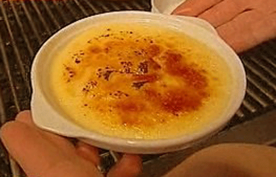 Espa&ntilde;a Directo - Crema catalana al tomillo
