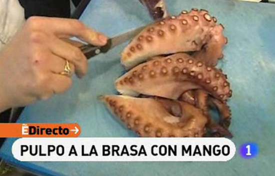 Espa&ntilde;a Directo - Crema de patatas con pulpo