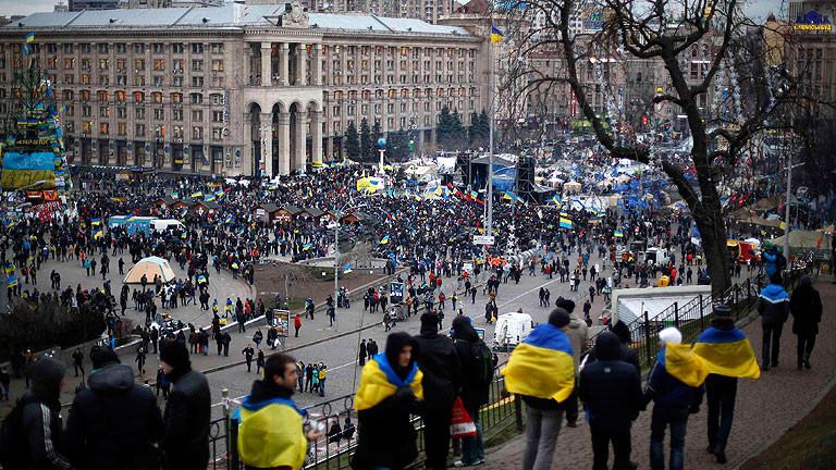 La oposición mantiene el pulso con el presidente ucraniano Yanucovich