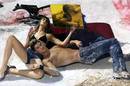Cristiano Ronaldo en la campa&ntilde;a de Pepe Jeans junto a Jessica Miller