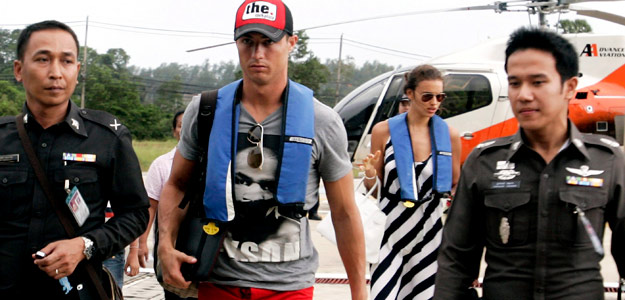 CRISTIANO RONALDO Y SU NOVIA VIAJAN A TAILANDIA CRISTIANO RONALDO Y SU NOVIA VIAJAN A TAILANDIA