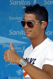 Cristiano Ronaldo ya est&aacute; en Madrid
