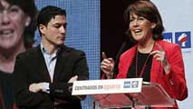 Ir al Video&nbsp;Cristina Barcina revalida su cargo al frente del partido con el 51,58% de los votos