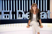 Cristina Puig, presentadora de "El Debat de La 1"