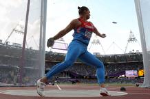 Sandra Perkovic, oro en lanzamiento de disco en Londres 2012