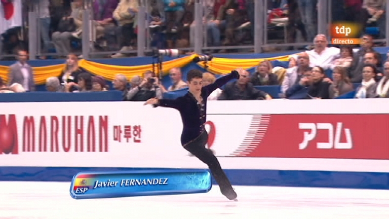 Patinaje art&iacute;stico - Campeonato del mundo. Prog. Libre masculino (2) - 31/03/12