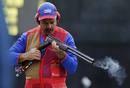 El cubano Guillermo Alfredo Torres durante una competici&oacute;n de tiro ol&iacute;mpico.