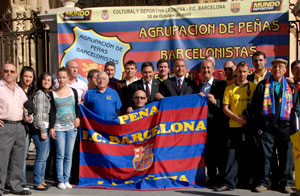 Ver v&iacute;deo  'La Cultural celebra la llegada del Bar&ccedil;a'