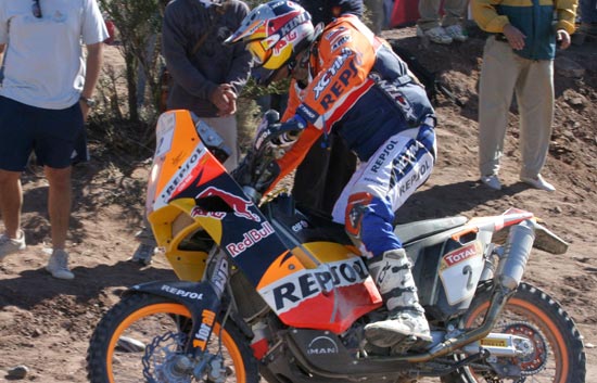 Cr&oacute;nica de la cuarta etapa del Dakar