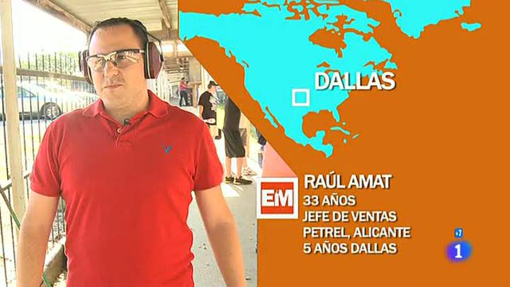Españoles en el mundo - Dallas - Raúl