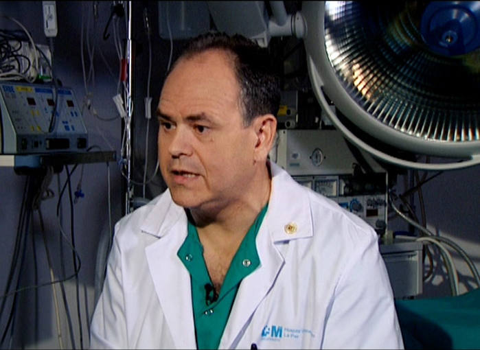 Damián García Olmo, director de Terapia Celular del Hospital Universitario La Paz de Madrid