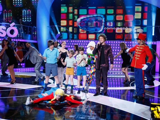 C&aacute;ntame c&oacute;mo pas&oacute; - Eurovisi&oacute;n 2010, Dani act&uacute;a en C&aacute;ntame 