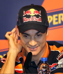 El piloto espa&ntilde;ol de MotoGP Dani Pedrosa (Honda).