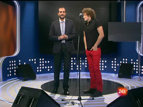 Eurovisi&oacute;n 2010 - Daniel Diges canta en 'DxT Noche'