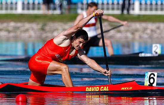 David Cal, segundo en C-1 1.000 metros