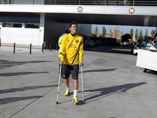 David Villa, adelante en su recuperaci�n