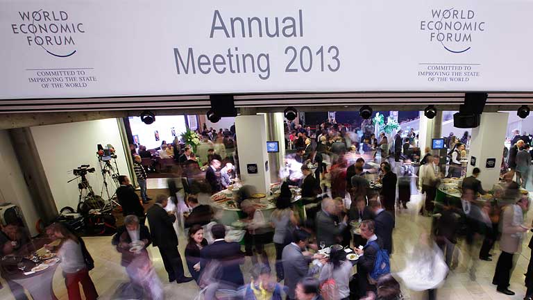 El Foro de Davos concluye con buenas perspectivas econ&oacute;micas