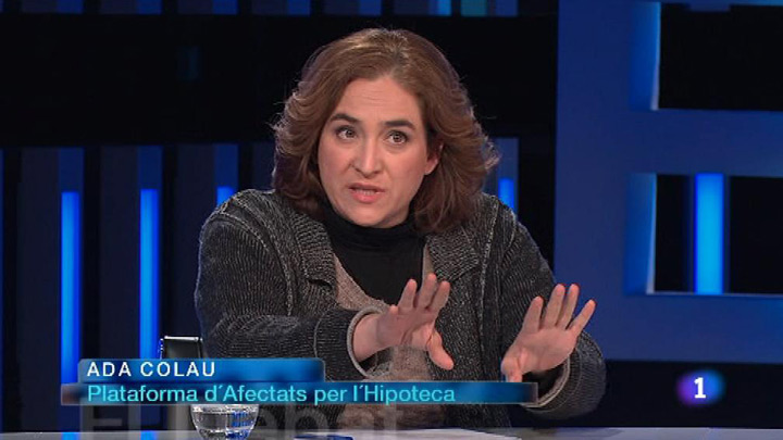 El Debat de La 1 - Ada Colau i Jos&eacute; Garc&iacute;a Montalvo