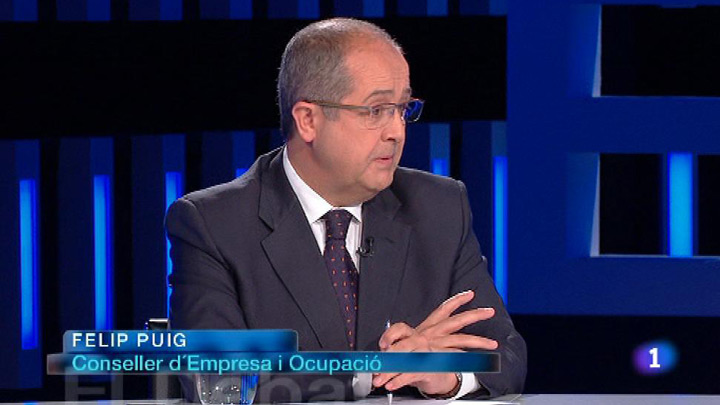 El Debat de La 1 - Felip Puig: 'Aznar &eacute;s un dels culpables que Catalunya estigui on est&agrave;'