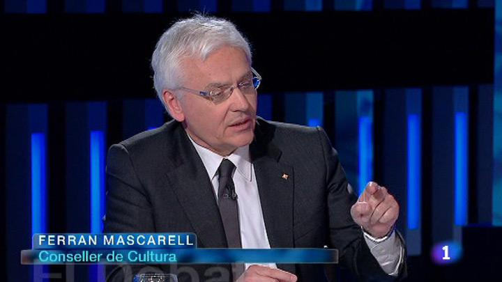El Debat de La 1 - Mascarell titlla la demanda de castell&agrave; a l'aula de ridicula