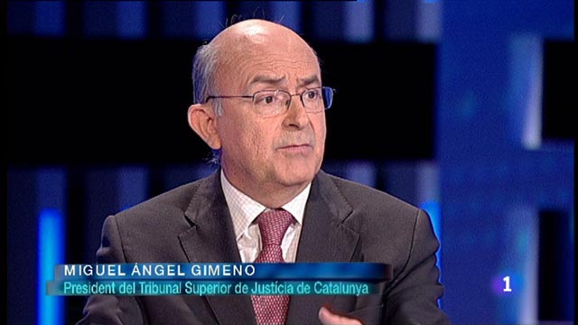 El debat de La1 - Entrevista a Miguel &Aacute;ngel Gimeno
