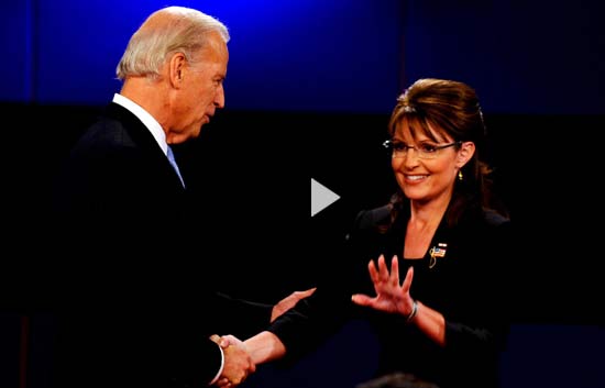 Palin y Biden salen reforzados de su primer y &uacute;nico debate