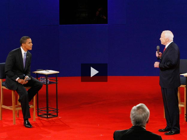 Debate &iacute;ntegro entre Obama y McCain - Segundo cara a cara