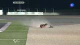 Ir al Video&nbsp;Debut por los suelos de M&aacute;rquez