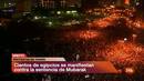Video: Decenas de miles de manifestantes en la plaza Tahrir contra fallo de Mubarak