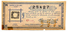 D&eacute;cimo de Loter&iacute;a 1821