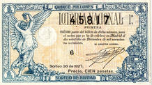 D&eacute;cimo de Loter&iacute;a 1927, sorteo 36