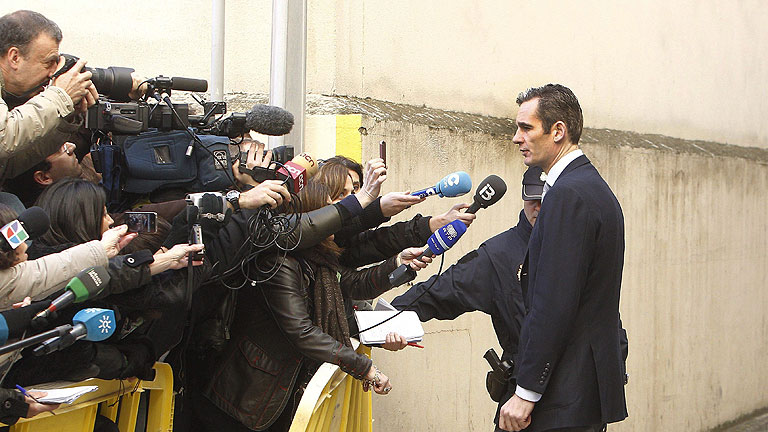 Declaraci&oacute;n completa de Urdangarin a su llegada al juzgado de Palma