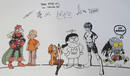 Dedicatoria de los autoeditores, un grupo de j&oacute;venes dibujantes que se autopublica sus propios c&oacute;mics