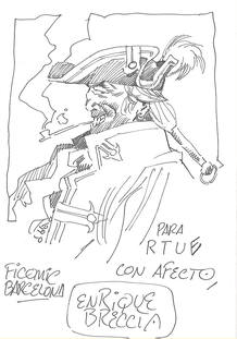 Dedicatoria de Enrique Breccia